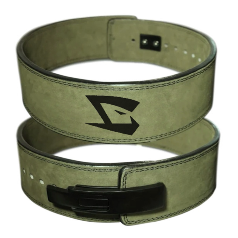 10mm Lever Belt Green